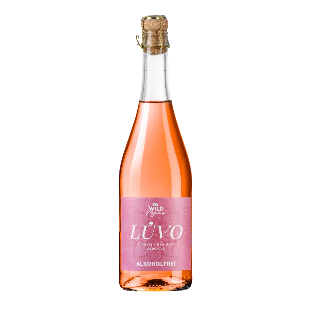 LÚVO Hibiskus x Basilikum - Alkoholfrei