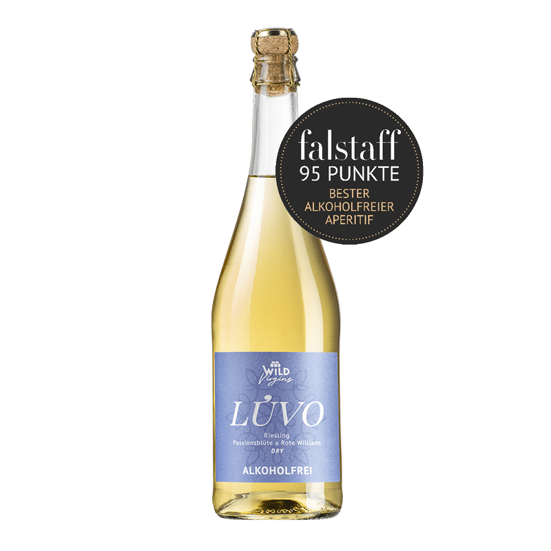 LÚVO Riesling x Passionsblüte x Rote Williams - Alkoholfrei